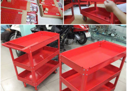 XE ĐẨY ĐỒ NGHỀ 3 NGĂN NPRO