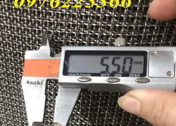 Lưới đan inox 304 ô 5x5