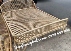 Giường mây tự nhiên phòng ngủ