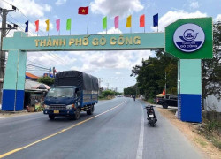 🏡 BÁN ĐẤT MT QUỐC LỘ 50, TP GÒ CÔNG – SHR SANG TÊN NGAY – 600TR 100M2 - XÂY DỰNG TỰ DO 🏡