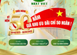 NHẤT VIỆT LOGISTIC – CHO THUÊ KHO TẠI BÌNH DƯƠNG