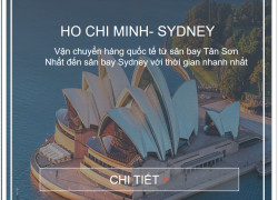 Giá cước vận tải hàng không từ Việt Nam đi Sydney, Úc