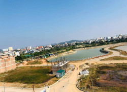 Bán lô đất đầu ve LK6 KĐT Núi Long – Hướng Tây Bắc, đối diện trung tâm thương mại, đường 10.5m