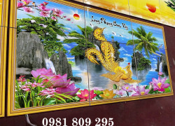 Tranh gạch , gạch tranh rồng bay
