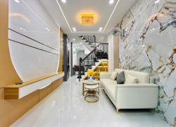 NHÀ PHƯỜNG 9 - GÒ VẤP - THIẾT KẾ HIÊN ĐẠI - NỘI THẤT CAO CẤP- GIÁ TỐT NHẤT KHU VỰC CHỈ 4T