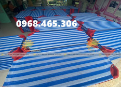 Giường lưới mầm non dài 1m2 chân nhựa PP loại 1