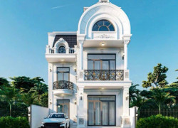 NHÀ TÂN CỔ ĐIỂN MẪU ĐẸP KIỆT QUẢNG TẾ FULL NỘI THẤT CHỈ 3T300