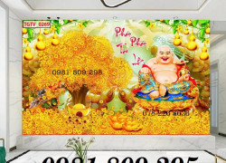 Gạch tranh 3d thần tài HN888