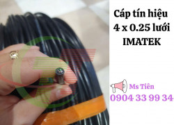 Cáp tín hiệu 4 x 0.25 lưới IMATEK