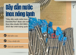 Dây dẫn nước, dây dẫn nước nóng lạnh, dây inox dẫn nước nóng lạnh, dây dẫn nước inox 304