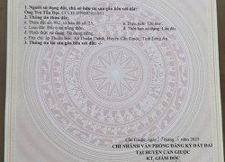 BÁN ĐẤT THỔ CƯ MẶT TIỀN ĐƯỜNG NHỰA 9M – SỔ HỒNG RIÊNG – VỊ TRÍ ĐẮC ĐỊA TẠI CẦN GIUỘC, LONG AN