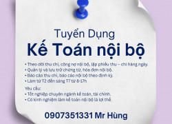 Công ty cổ phần công nghệ MITU tuyển kế toán nội bộ