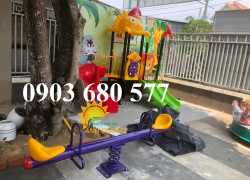Bập bênh lò xo vận động cho trẻ em mầm non