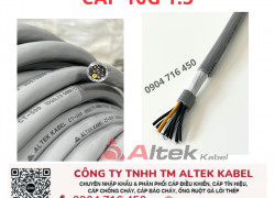 Cáp tín hiệu rvv,rvvp 10G1.5mm 2 Altek Kabel