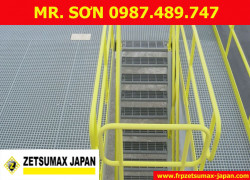 SÀN FRP CAO 20MM, SÀN LƯỚI COMPOSITE KHÁNG HÓA CHẤT