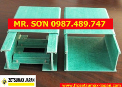 KHO SỈ MÁNG CÁP FRP 300X100MM, MÁNG CÁP COMPOSITE, THANG CÁP FRP