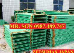 KHO SỈ MÁNG CÁP FRP 100X100MM, MÁNG CÁP COMPOSITE, THANG CÁP FRP