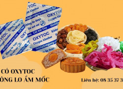 Bảo quản bánh mứt với gói hút Oxytoc