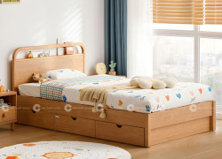 Giường Ngủ Trẻ Em Tích Hợp Hộc Kéo Thông Minh