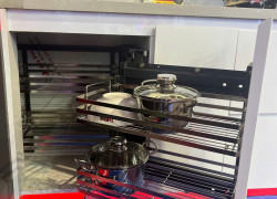 Kệ Góc Liên Hoàn TK-LH90 TaKing Cao Cấp - Giải Pháp Tối Ưu Không Gian Nhà Bếp