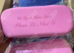 KHẮC HỘP BÚT – QUÀ TẶNG CUỐI NĂM HỌC Ý NGHĨA - LASER NAM VIỆT