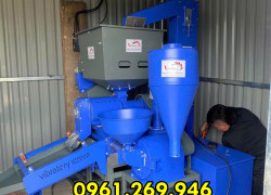 Máy xát gạo liên hoàn 800kg/h Turbo TBX800 cho hộ kinh doanh gạo sạch