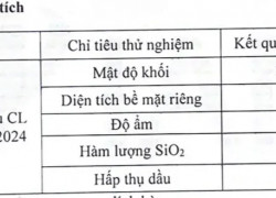 SILICA NANO TỪ TRO TRẤU giá sỉ - giá bán buôn