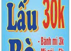 Phá Lấu Bò TITI Tuyển 2 Nam Phục Vụ, Phụ Quán làm tại Q3