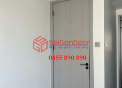 Cửa gỗ carbon phòng ngủ