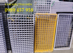Tấm lưới sơn tĩnh điện, Tấm thép sơn tĩnh điện 1mx1m, Thép tấm trang trí