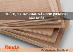 Thủ tục xuất khẩu Ván Bóc (Veneer) mới nhất