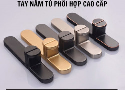 Tay nắm tủ phối hợp cao cấp NK121L | Zalo 0901 196 552