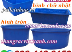 Thùng nhựa dung tích lớn từ 100 lít đến 4000 lít