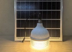 Đèn năng lượng mặt trời PITI Solar mẫu đèn búp 100w