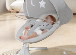 Nôi điện cho bé, nôi điện tự động, đa chế độ
