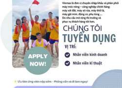 Cần tuyển 5 NVKD và 5 NVKT đi làm ngay