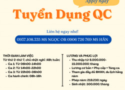 CÔNG TY TNHH DỊCH VỤ SẢN XUẤT ĐIỆN TỬ VIỆT NAM TUYỂN 20 QC