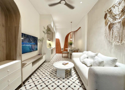 Bán nhà đẹp Bình Thạnh, 42m2 - 3 TẦNG - THIẾT KẾ SIÊU ĐẸP FULL NỘI THẤT - GẦN MẶT TIỀN - nhỉnh 6 TỶ xíu