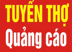 Cty Quảng Cáo Gia Bảo tuyển NV thi công & kế toán nội bộ làm Tân Phú