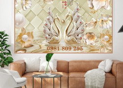 Gạch tranh 3d , tranh gạch men hoa ngọc HN8811
