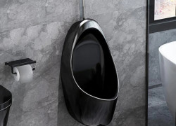 Bồn Tiểu Nam Treo Tường Màu Đen CODOR BT370XT