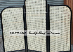 Xưởng làm bình phong, vách ngăn bằng mây tre giá tốt