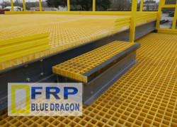 Sản phẩm frp grating, sản phẩm chống trượt, kháng hóa chất, không gỉ sét