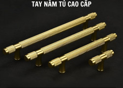 Tay nắm tủ thanh tròn tân cổ điển NK207S | Zalo 0901 196 552