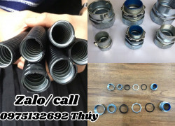 Ống ruột gà lõi thép bọc nhựa /Đầu nối ống ruột gà