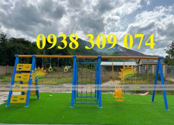 Thang leo liên hoàn trẻ em, thang leo xích đu trẻ em