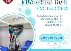 Sửa điều hòa tại Ba Đình – Cứu nguy ngay trong 30 phút!