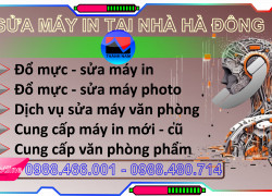 NHẬN SỬA MÁY IN TẠI NHÀ QUẬN HÀ ĐÔNG, THỢ GIỎI. TẬN TÂM, CHUYÊN NGHIỆP