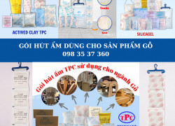 Tại sao cần dùng túi hút ẩm trong ngành gỗ?