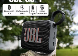LOA JBL GO 4 – NHỎ GỌN, MẠNH MẼ, MANG ÂM NHẠC ĐI KHẮP THẾ GIAN!